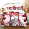 Kureiji Ollie The Iconic Zombie Idol Bedding Set Bedroom Soft Modern Bedspreads Comefortable Duvet Cover Quilt Cover Pillowcase