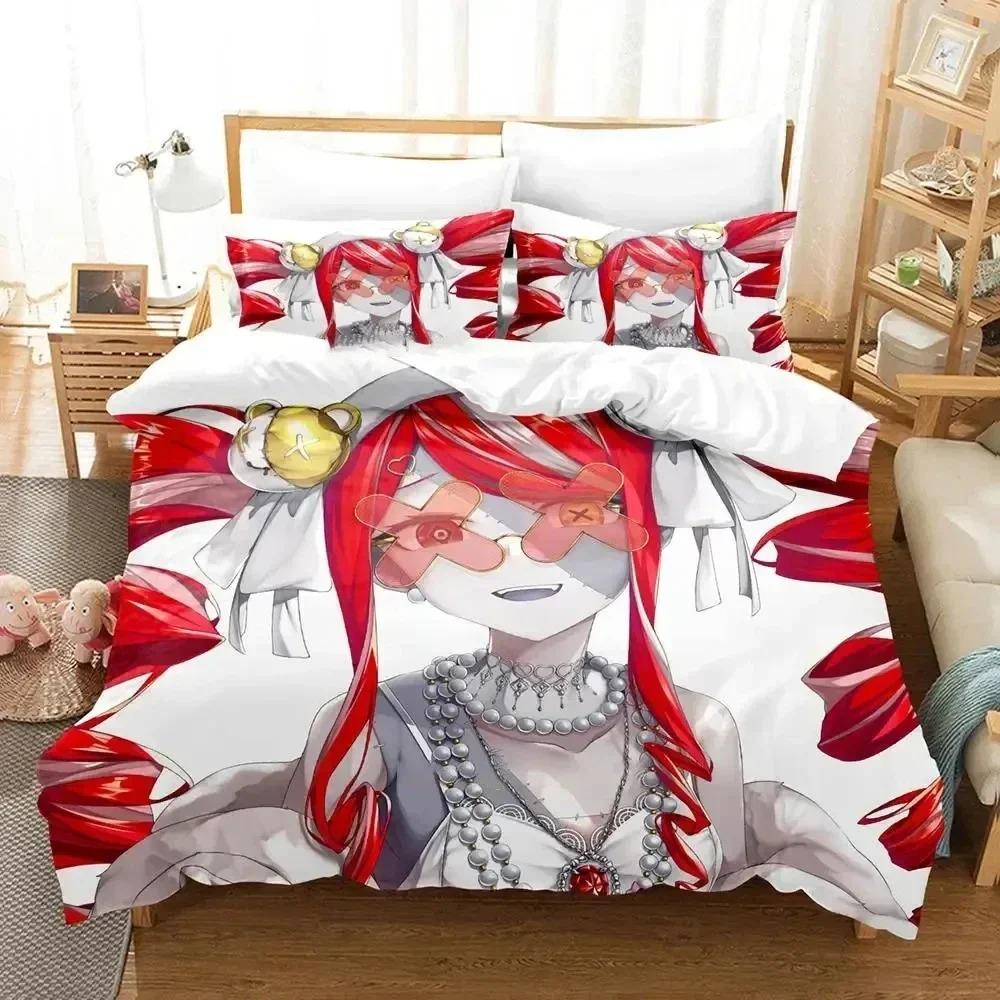 Kureiji Ollie The Iconic Zombie Idol Bedding Set Bedroom Soft Modern Bedspreads Comefortable Duvet Cover Quilt Cover Pillowcase