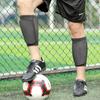 1 Pair Soccer Shin Pad Cover Football Shin Holder Leg Protector Leg Guard Kids Boy Men Black White Shin Pad Sportswear Accessory