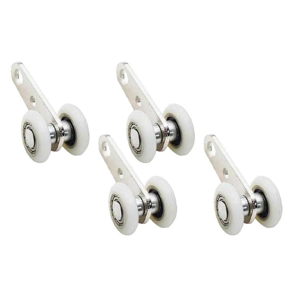 Curtain Hanging Wheel Sliding Door Pulley Hanging Track Pulley Block Cabinets Door Roller Curtain Accessories Bearing Wheel