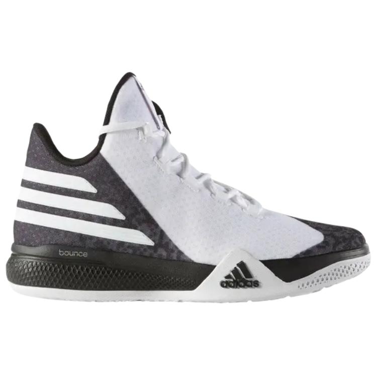 Adidas Light Em Up 2 Basketball Shoes Men's White Black AQ8466