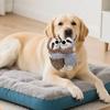Pet Plush Toy Sloth Shape Bite-Resistant Plush Dog Chew Toy with Built-in Sound Device Soft Interactive Stress Relief Toy