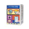 Toalhetes Portáteis de Secagem Rápida Anti-Embaçante para Limpeza de Lentes e Ecrãs