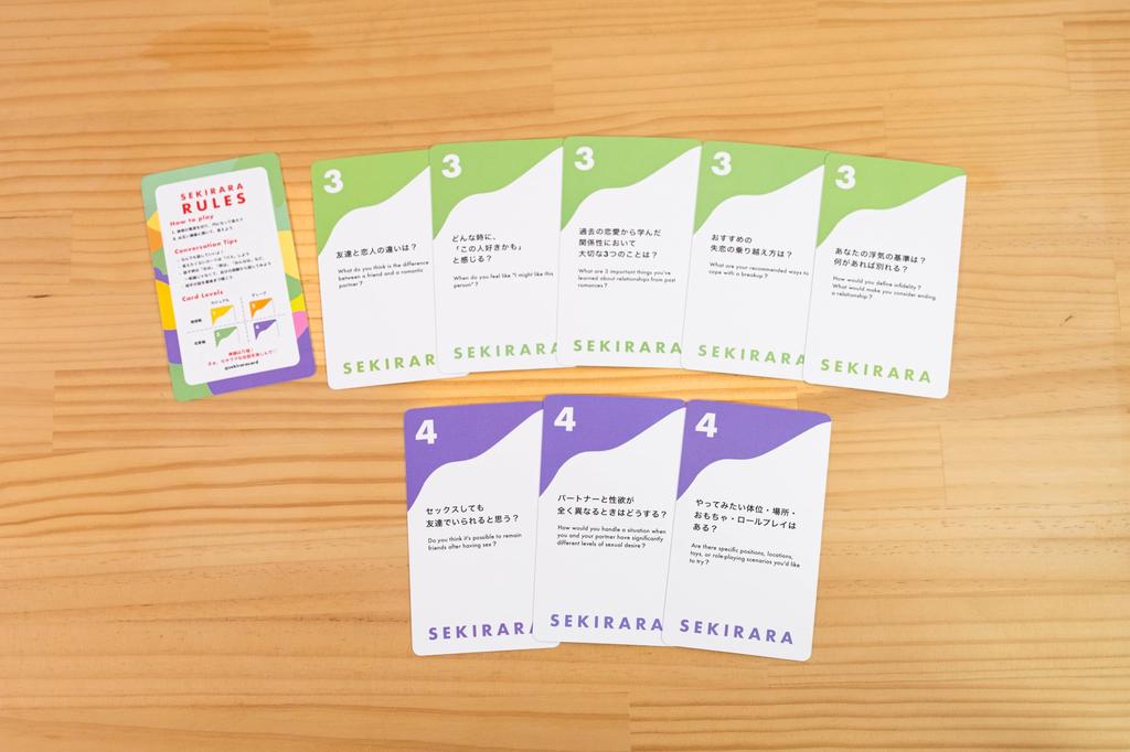 Sekirara Card For Friends Ages For 2 or More Players (Friends/Workplace Use) 18+