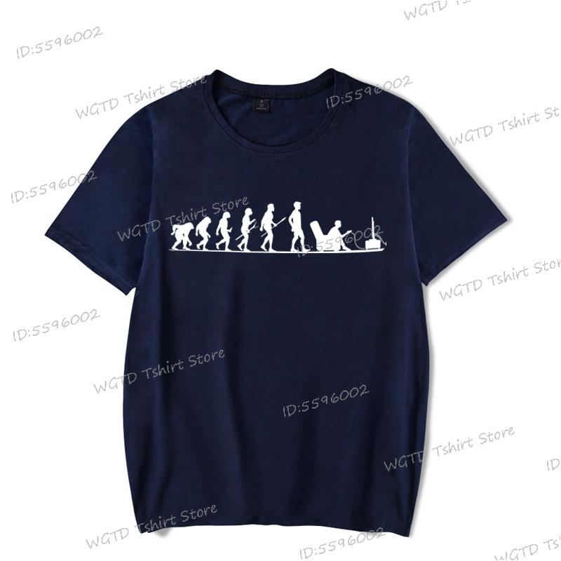 

Evolution Gamer T-Shirt Funny Gift for Gamers Video Game T-Shirts for Men Crew Neck Funny Evolution Gamers Summer Tops Clothes S