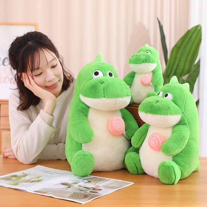 Adorable Dinosaur Lollipop Plush Toy With Pp Cotton Filling