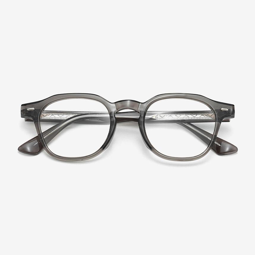 Seutailwokeu Style4 Dg_Dark Gray Transparent Stylework Eyeglass Frames