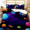 Cartoon Astronaut Digital Bedding Set Bedroom Soft Modern Bedspreads Comefortable Kids Duvet Cover Quilt Cover And Pillowcase