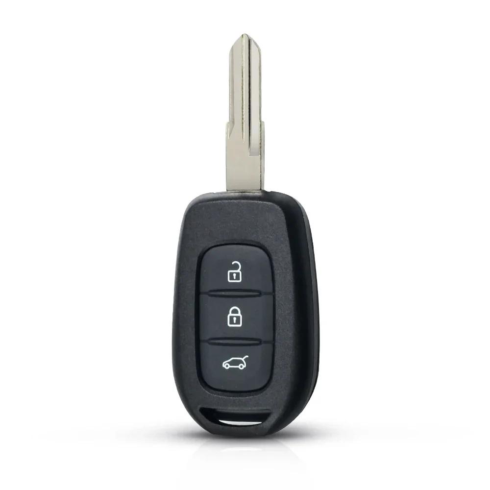 Car Remote Key Shell For Renault Duster Sandero Logan Clio Captur Laguna Scenic Fob 2/3 Buttons Key Replacement
