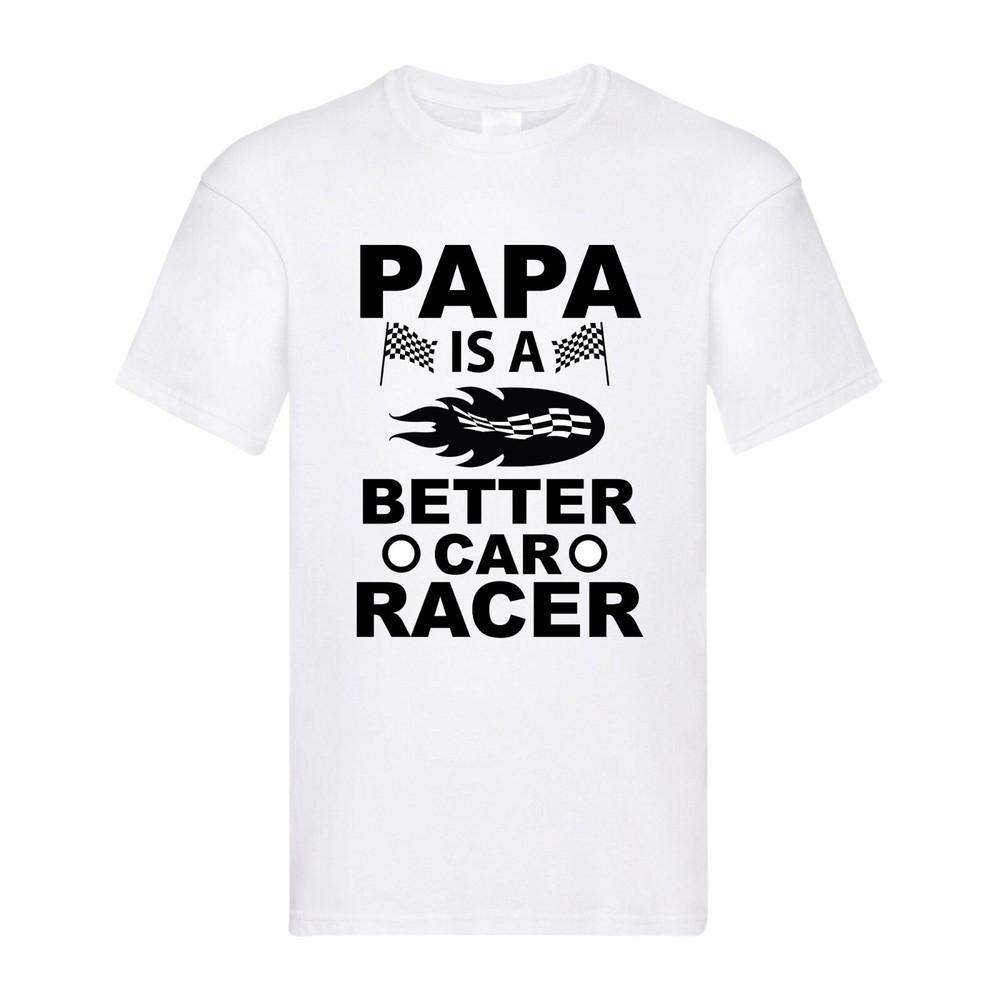 

Папа Лучший Автогонщик – Черная Взрослая Футболка Мужская Женская Топы Футболки | Забавная Футболка для Папы-Гонщика L