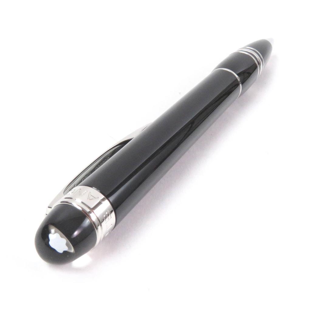 Very Good MONTBLANC Ballpoint pen black Precious resin mens Used