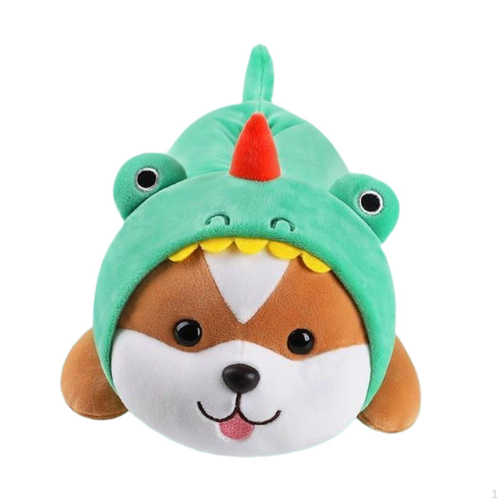 

Plush Dog Car Tissue Holder Paper Cute Creative Decoration Soft Universal Tray