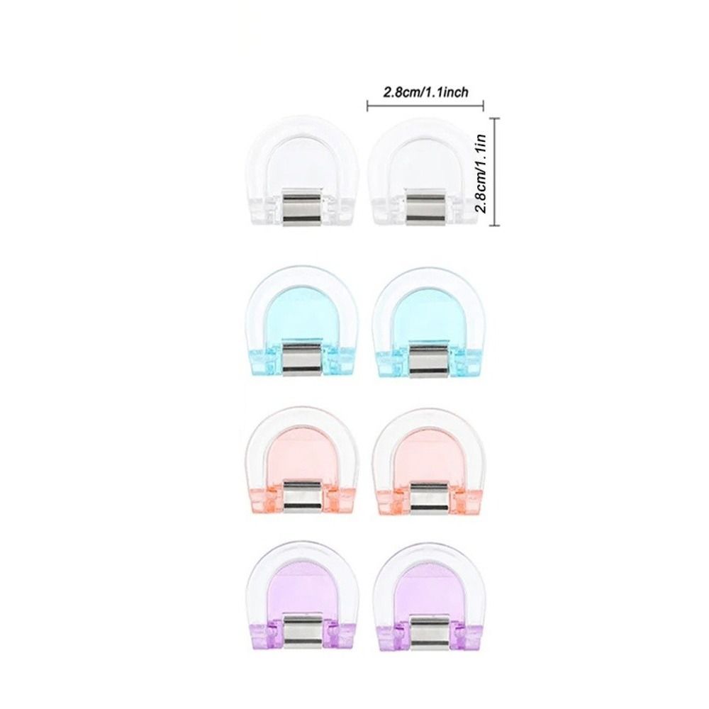 4PCS Non-slip Leg Shortening Clip Multi-functional Page Support Clips  for Shortening Trouser Legs