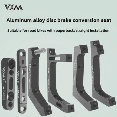 Umrüstsatz für Flat Mount-Scheibenbremssättel für Rennräder, 140AB auf Direktmontage, 160 mm Vorder- und Hinterbau