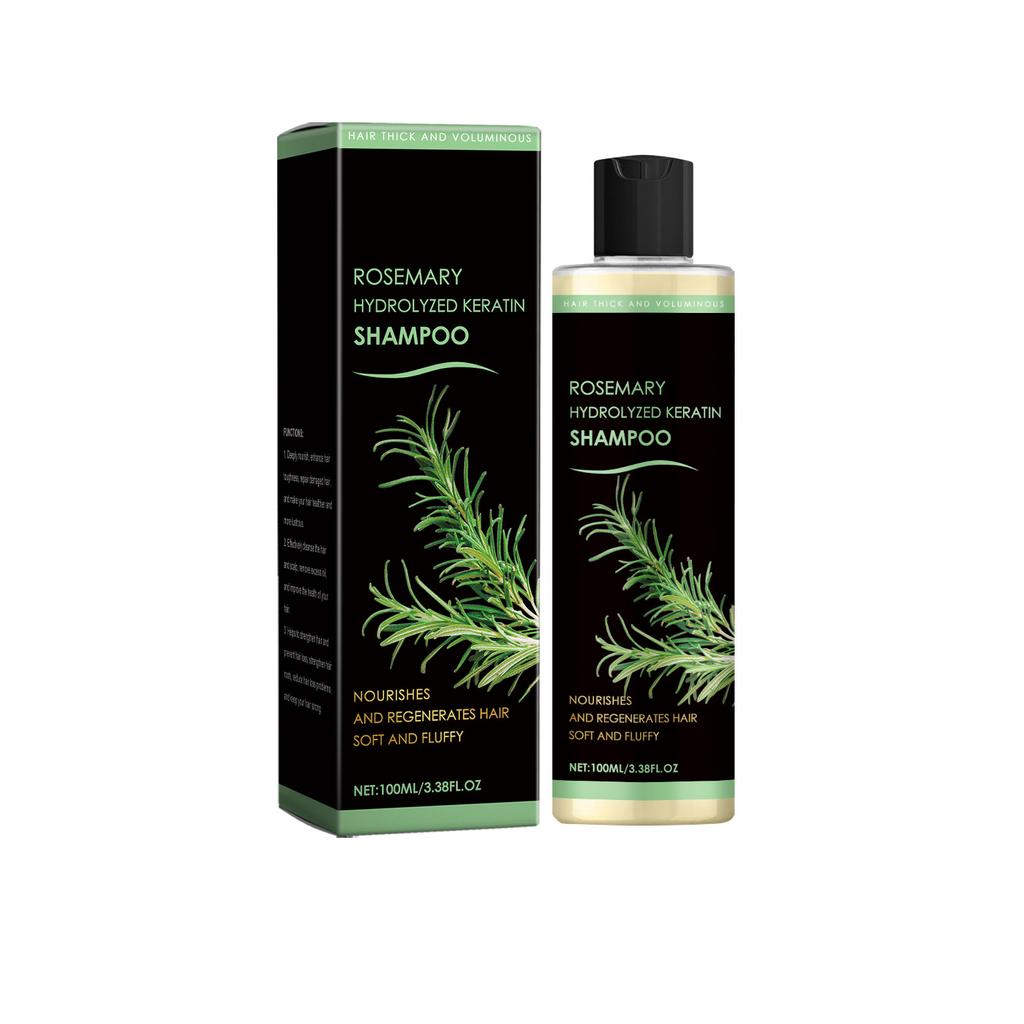 AMZ Rosmarin Shampoo: Tägliche Kopfhautreinigung, Haarfeuchtigkeit, Nährung, Natürlicher Glanz, Geschmeidigkeit und Hydration
