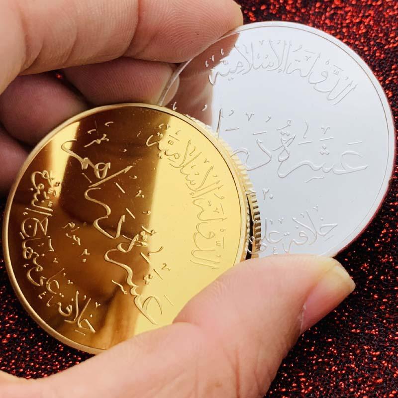 Saudi Arabia, gold-plated commemorative medals, reliefs, figurines, one handed coins, castle gold coins, commemorative coins