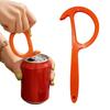 Multi-purpose Bottle Opener Manual Can Opener, Ergonomic Handle Jar Lid Tool, Easy Grip Cap Remover, Resin Kitchen Gadget for Bottles Cans