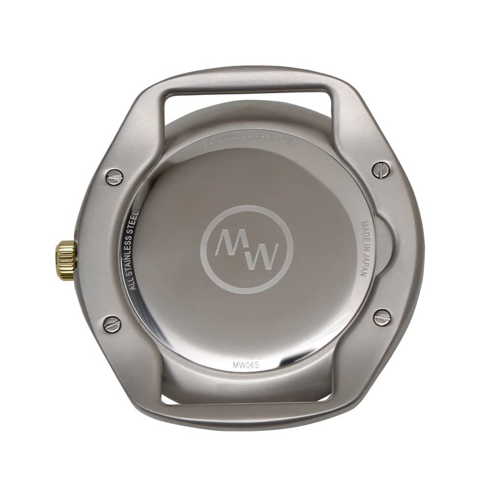 [MASTER WORKS] Masterworks Quattro 003 MW06SI1-GCBKG81 Watch Men's Made in Japan Quartz 39mm Leather Strap Men's Watch