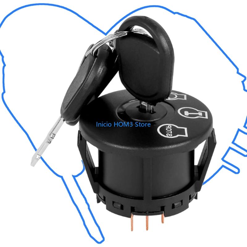 A5YD Heavy Duty 6Pin Ignition Starter Switcher For 72512066 725P12066 Mower Part CN