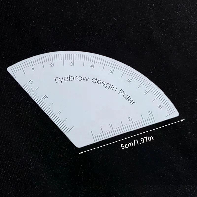 Fast Drawing Eyebrow Design Ruler Microblading Mapping Tool Shaping Permanent Makeup Drawing Guide Ruler Tattoo Supplies Reuse