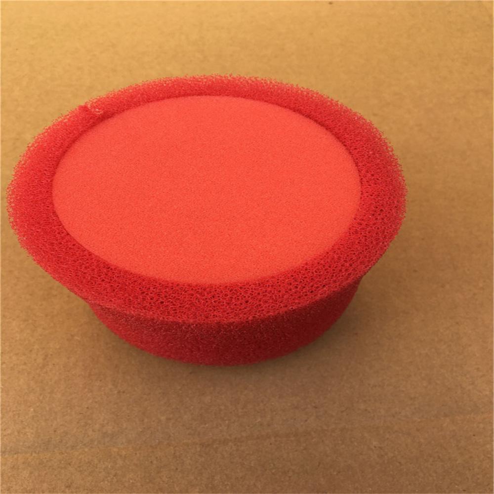 58mm Motorrad Luftfilter Rot Schwamm For Roller ATV Quad Pocket Bike Go-Kart 1X