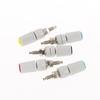 5Pcs High Current 5Mm Banana Jack Socket, 30A M5X48 Type 4Mm Amplifier Terminal Female Socket For Electronic Testing