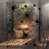 Halloween Spiderweb Wall Sticker Multifunction Decor Sticker Ornament for Home Haunted House Bar Decor Supplies