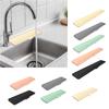 Multifunction  Silicone Faucet Mat Not  Slip Drainages Mat Kitchen Faucet Mat Kitchen Sink Accessory Large for Kitchen Sink