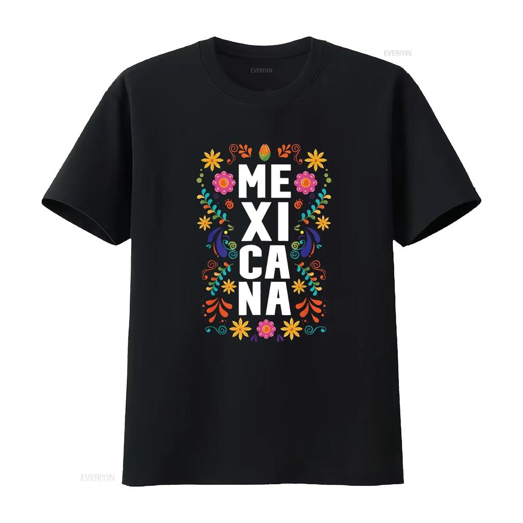 Mexicana Mexico T Shirt Vintage Washed Stretched Stylish Graphic Versatile Unisex Fashion Homme Designer Clothes Slightly