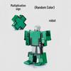 Children's Educational Robot Building Blocks: Transforming Digital Autobot Letters