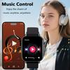 New Fashion Smart Watch 1.85-inch Display Bluetooth Calling Music Playback Fitness Timer Sports Smartwatch