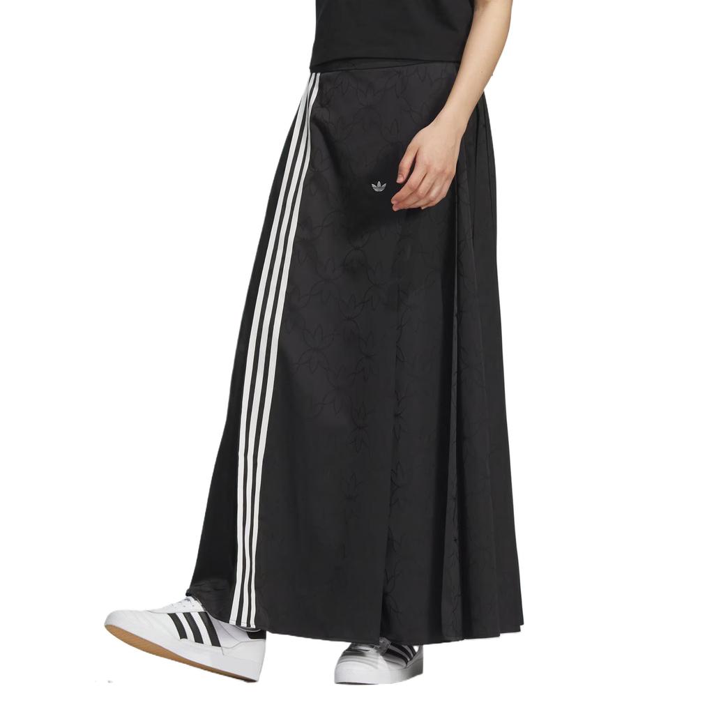adidas Originální Pohodlná Měkká K Pokožce Šetrná Módní Ležérní Dlouhá Sukně Dámské Sukně Černá KB6397