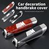 Car Handbrake Grip Protector Cover ABS SUV Interior Accessory For BMW M F10 F20 F30 F40 F15 F25 F26 F31 F49 E62 E83 E84