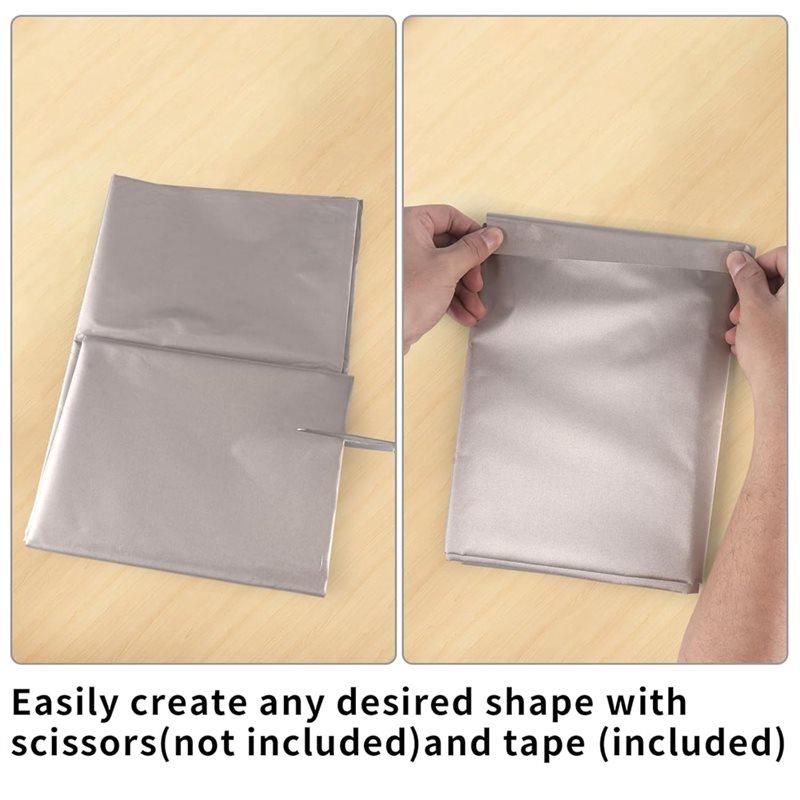 Faraday Fabric, EMP Protection Military Grade, Can Block Wifi, Bluetooth, Cellular Signals- Faraday Cloth Proof