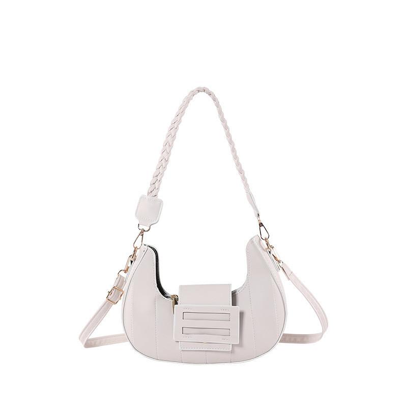 

Stylish Women s Bags 2024 Spring Trendy Versatile High-end Underarm Shoulder Bag Street Fashion Crossbody Bag белый