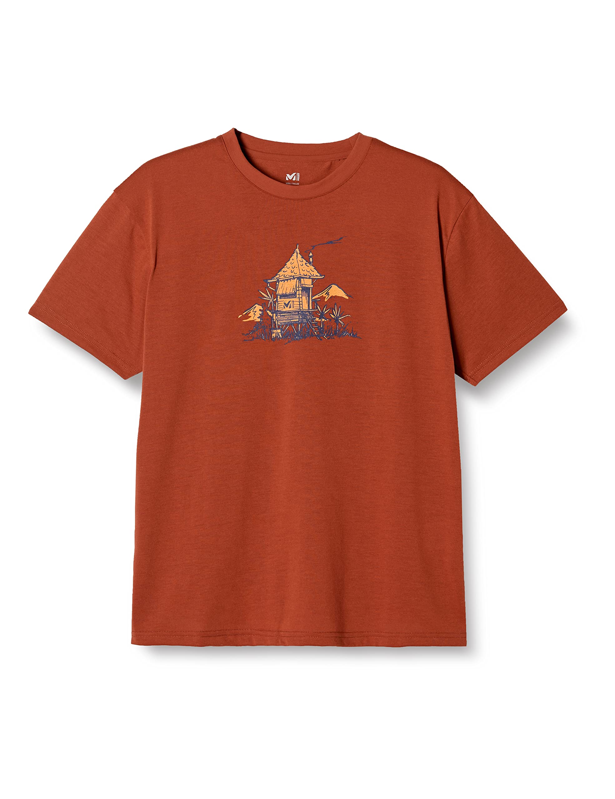 

Футболка с коротким рукавом Adventure House MIV01936 RUST S [Millet] мужская