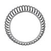 Automotive Accessory for Golf Mk3 Mk4 ABS Gear Rings 1J0614149 AS1004 Easy Installation Replacement Metal Gear Rings