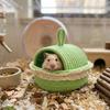 Scratch Resistant Weave Hamster Nest Wear Resistant Hamster Cage Pet Resting Cave  Rest Shelter