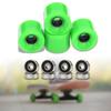 4 Pack Longboards Skateboard Wheels Cruising Wheel Set with Bearings and Spacers, Longboards Wheels PU Wheel Replacement