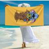 Ultra-Soft Beach Towel with Stitch Theme,Ideal for Pool - Camping, Diving - Perfect Travel Essential, Vibrant Beach Towel.