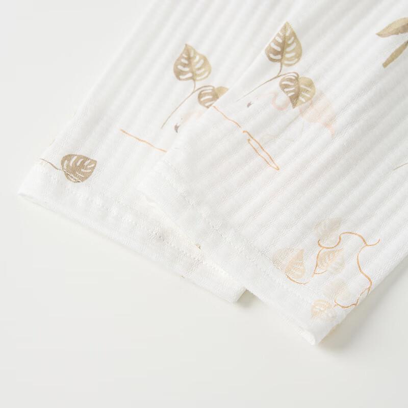 TONGTAI Baby Pure Cotton Jacquard Pajama & Homewear Set