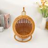 Hanging Fruit Basket Storage Organizer Kitchen Living Room Picnic Decorative PP Utility