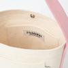 CANVAS BASKET BAG PINK