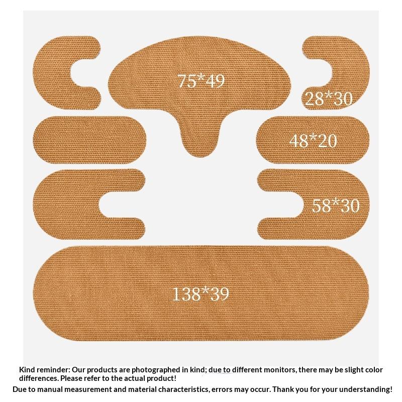8pcs Face Muscle Firming Tape Reusable Anti Wrinkle Patch Lifting Tape for Home Daily Beauty Routine