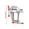 Aluminium Alloy Table Bench Clamp Vise 35MM Multi-functional Bench Vise Table Screw Vise for DIY Craft Mold Fixed Repair Tool