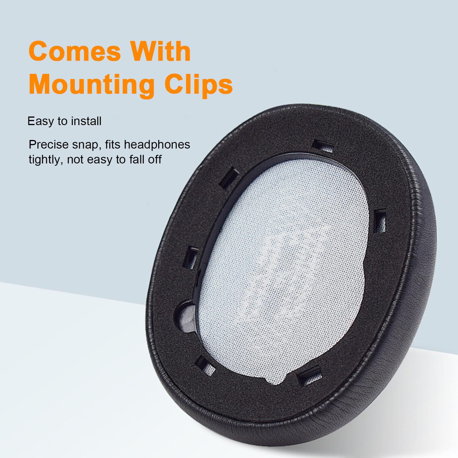 

1 Pair Headphones Ear Pad Replacement Ear Cushion Cover Headphone Earpads Compatible with JBL LIVE650 660BTNC синий