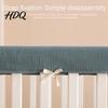 Protective Bedding for Infants 4Pcs Bed Furniture Edge Protector Baby Crib Rail Teething Guard Cover Soft Cotton Padding Top Safety And Scratch
