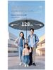 Men's Extra Large 24-Rib Solid Color Business Umbrella with Wooden Handle and Logo Print