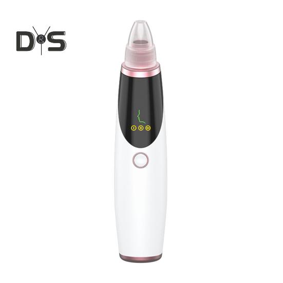 

Электрический прибор для удаления черных точек, портативный вакуумный инструмент для удаления черных точек с 5 всасывающими головками, 3 режима регулировки, подарок для женщин и девочек белый