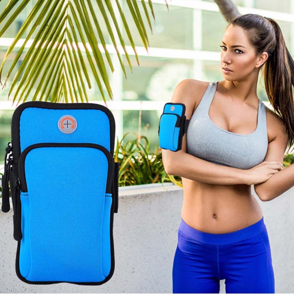 6'' Jogging Sport Running Cell Phone Holder Arm Band Phone Case Mobile Phone Bag Armband Bag